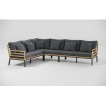  Patio Calma серая, тик / алюминий, фото 7 