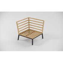  Patio Calma серая, тик / алюминий, фото 11 