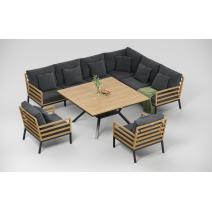  Patio Calma серая, тик / алюминий, фото 13 