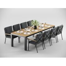  Калма С серый, алюминий / тик, фото 5 