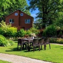  Обеденный комплект JULY L коричневый, фото 7 