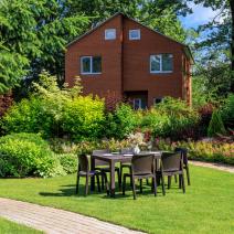  Обеденный комплект JULY M коричневый, фото 8 