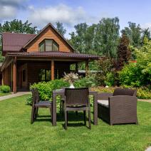  Комплект JULY LUX XL коричневый, фото 4 