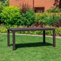  Обеденный стол JULY коричневый, фото 4 