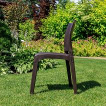  Обеденный стул JULY коричневый, фото 2 