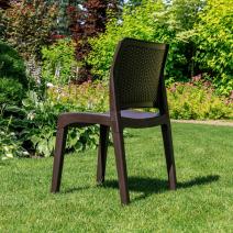  Обеденный стул JULY коричневый, фото 3 