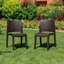  2 стула JULY коричневые, фото 1 