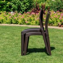  2 стула JULY коричневые, фото 6 