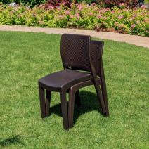  2 стула JULY коричневые, фото 7 