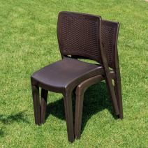  2 стула JULY коричневые, фото 8 