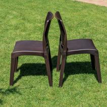  2 стула JULY коричневые, фото 9 