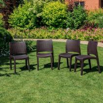  4 стула JULY коричневые, фото 4 