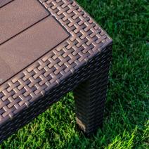  Лаунж стол LANA коричневый, фото 5 