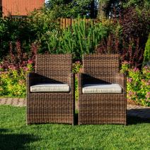  Комплект кресел FIONA в коричневом цвете, фото 1 