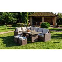  ZORRO коричневый комплект мебели из искусственного ротанга, фото 1 