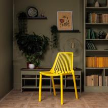  Пластиковый стул NICO желтый, фото 1 
