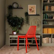  Пластиковый стул NICO красный, фото 1 