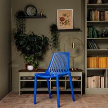  Пластиковый стул NICO синий, фото 1 