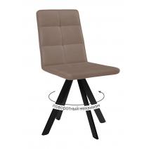  Стул DikLine 230 поворотный B5 LATTE, ножки черные, фото 1 