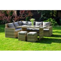  ZORRO бежевый комплект мебели из искусственного ротанга, фото 1 
