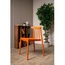  Пластиковый стул KAI оранжевый, фото 1 