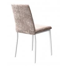  Стул DikLine 270 M02 бежевый, ножки белые, фото 2 