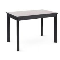  Стол DikLine L110 хромикс белый/ опоры черные, фото 1 