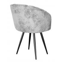  Стул DikLine 442 поворотный, M13 светло-серый, ножки черные, фото 2 