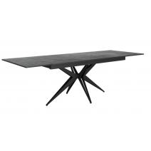  Стол DikLine KW160 керамика мрамор черный С45 матовая/опоры черные (2 уп.), фото 4 