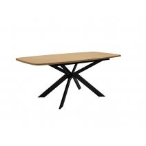  Стол DikLine B140 Дуб Каселла натуральный/опоры черные, фото 5 