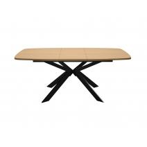  Стол DikLine B140 Дуб Каселла натуральный/опоры черные, фото 3 