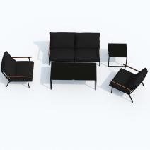  Кресло ФЕСТА черное, фото 8 