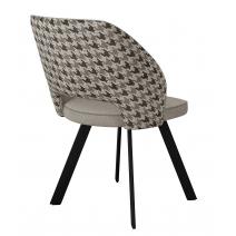  Стул DikLine 274 поворотный SB4/A2 бежевый, ножки черные, фото 3 