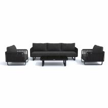  Лаунж зона БЕЛЛИСА с трехместным диваном - маренго, фото 7 