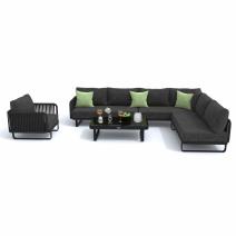  Лаунж зона угловая БЕЛЛИСА модульная маренго, фото 6 