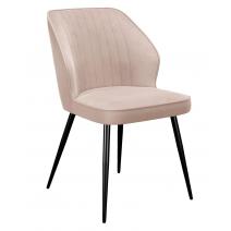  Стул DikLine 222M B03 BEIGE, ножки черные, фото 1 