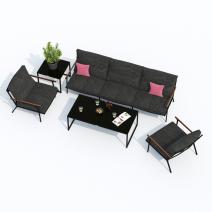  Лаунж зона ФЕСТА маренго с трехместным диваном, фото 4 