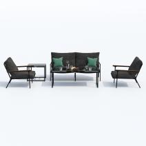  Лаунж зона ФЕСТА маренго с двухместным диваном, фото 3 