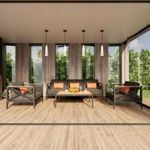  Лаунж зона ВЕРИТА темно-серая (маренго) - каркас карбон - столик тик, фото 2 