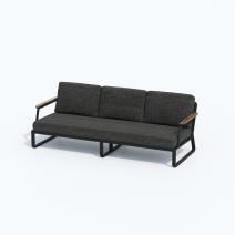  Лаунж зона ЭСТИВО с трехместным диваном - маренго, фото 10 