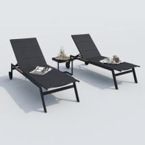  Шезлонг ВИРТУ карбон, фото 4 