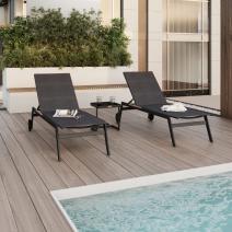  Шезлонг ВИРТУ карбон, фото 3 