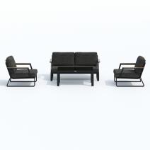  Лаунж зона ЭСТИВО маренго - каркас карбон, фото 9 