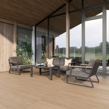  Лаунж зона ЭСТИВО маренго - каркас карбон, фото 2 