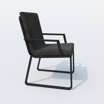  Стул АЛЬБА маренго - каркас карбон, фото 2 