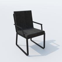  Стул АЛЬБА маренго - каркас карбон, фото 1 