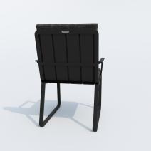  Стул АЛЬБА маренго - каркас карбон, фото 3 