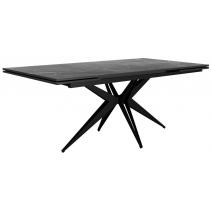  Стол DikLine KW160 керамика мрамор черный С45 матовая/опоры черные (2 уп.), фото 1 