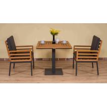  Стол обеденный ЭГМОНТ из тика 80x80, фото 10 