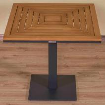  Стол обеденный ЭГМОНТ из тика 80x80, фото 5 